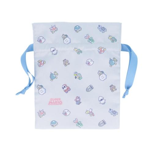 スーパーマリオブラザーズ 巾着袋 巾着 敵 キャラクター グッズ メール便可