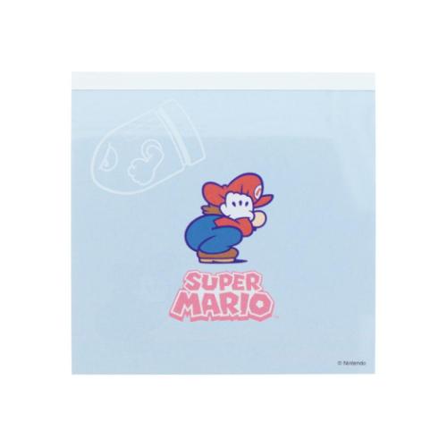 スーパーマリオブラザーズ メモ帳 スクエアメモ 敵 新入学 キャラクター グッズ メール便可