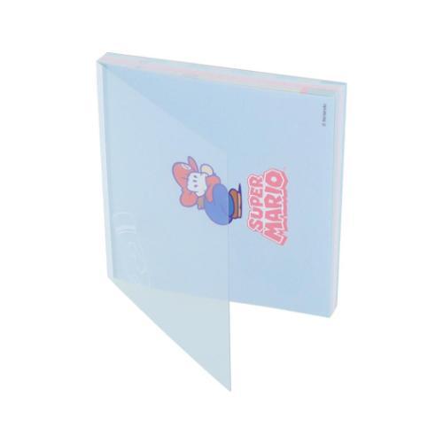 スーパーマリオブラザーズ メモ帳 スクエアメモ 敵 新入学 キャラクター グッズ メール便可