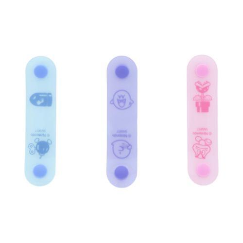 スーパーマリオブラザーズ ケーブルホルダー ケーブルクリップセット 敵 キャラクター グッズ メール便可