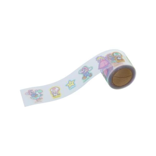 スーパーマリオブラザーズ マスキングテープ ボックス入マスキングシール 味方 キャラクター グッズ