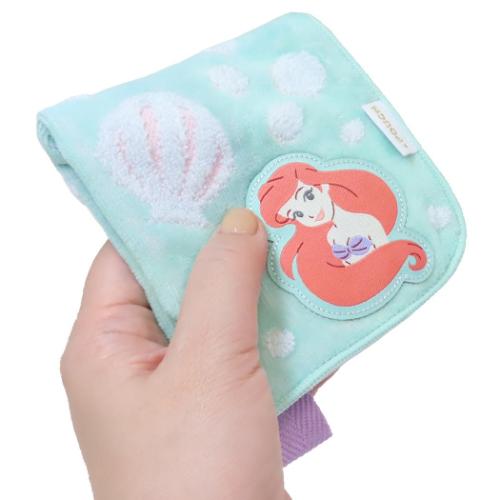 リトルマーメイド タオルポーチ どっとポーチ ベーシック アリエル BE ディズニープリンセス キャラクター グッズ メール便可
