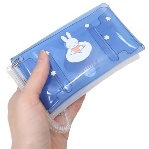 ミッフィー クリアポーチ ふたごポーチ おやすみ ディックブルーナ 絵本キャラクター グッズ