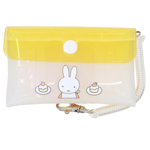 ミッフィー クリアポーチ ふたごポーチ お食事 ディックブルーナ 絵本キャラクター グッズ