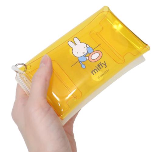 ミッフィー クリアポーチ ふたごポーチ お食事 ディックブルーナ 絵本キャラクター グッズ