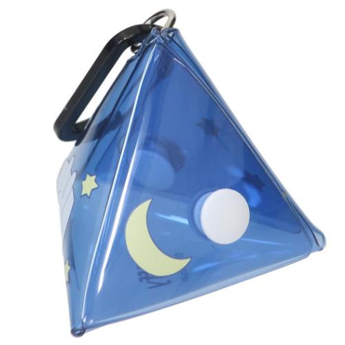 ミッフィー ミニポーチ クリア三角ポーチ おやすみ ディックブルーナ 絵本キャラクター グッズ