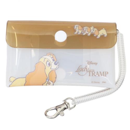 わんわん物語 クリアポーチ ふたごポーチ ディズニー キャラクター グッズ