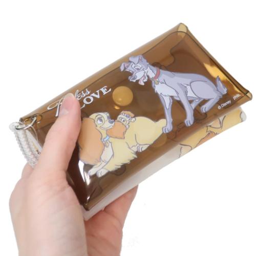わんわん物語 クリアポーチ ふたごポーチ ディズニー キャラクター グッズ