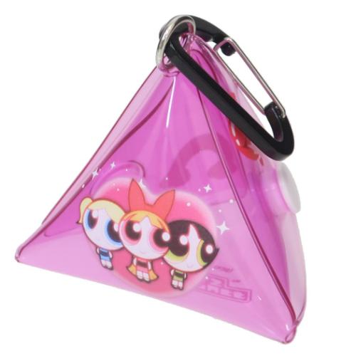 パワーパフガールズ ミニポーチ クリア三角ポーチ PK キャラクター グッズ
