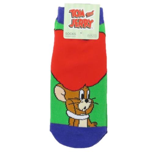 トムとジェリー 女性用靴下 レディースソックス ジェリー アップル ワーナーブラザース キャラクター グッズ メール便可