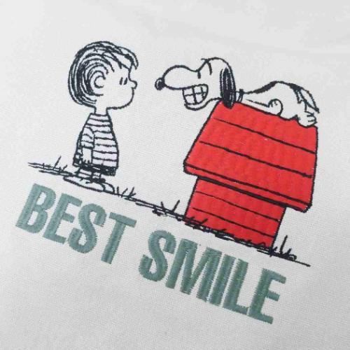 スヌーピー ショルダーバッグ IP.MED.2way.Peanuts-0A MEDIUMコットンバッグ Ivory ピーナッツ キャラクター グッズ