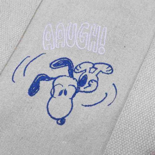 スヌーピー ランチバッグ IP.デリ.Peanuts-0A DELI コットンミニバッグ Beige ピーナッツ キャラクター グッズ