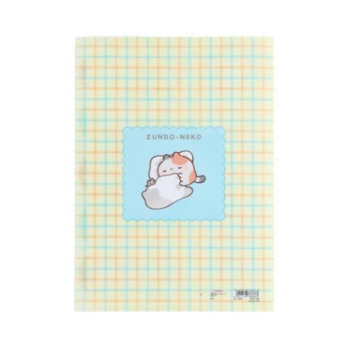 ずんどうネコ ポケットファイル ダイカットクリアファイル5P 5インデックス A4 チラシ かわいい グッズ メール便可