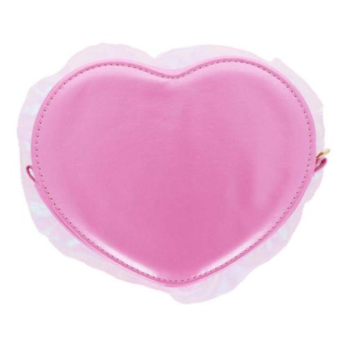 リトルマーメイド コスメポーチ ハート型クリアポーチ アリエル バレエコア Y2K ディズニープリンセス キャラクター グッズ