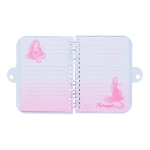 塔の上のラプンツェル リングノート 鍵付ノート バレエコア Y2K ディズニープリンセス キャラクター グッズ メール便可