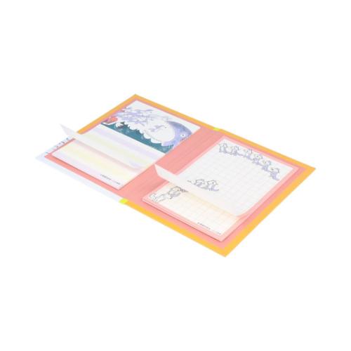 11ぴきのねこ 付箋 豆本付箋 ねこ 絵本キャラクター グッズ メール便可