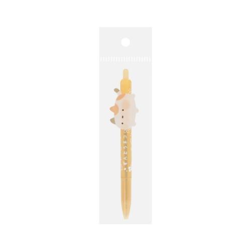 ずんどうネコ ボールペン プレート付ボールペン ミケ かわいい グッズ メール便可