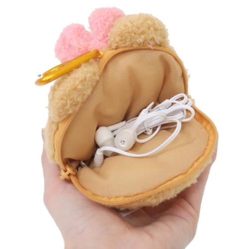 LINE FRIENDS minini ミニポーチ カラビナ付きフェイスポーチ チョニニ キャラクター グッズ