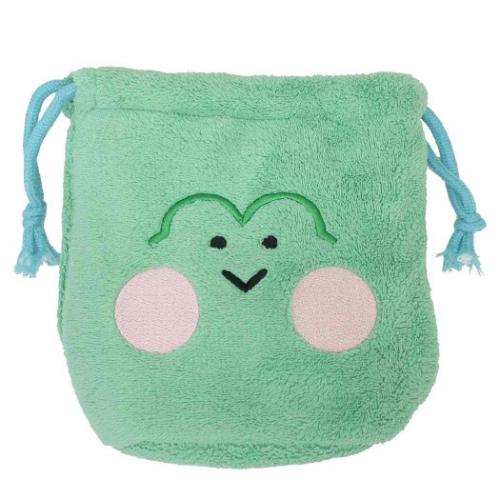 LINE FRIENDS minini 巾着袋 ダイカット巾着ポーチ レニニ キャラクター グッズ メール便可