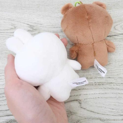 LINE FRIENDS minini マスコット なかよしマスコット ブニニ&コニニ キャラクター グッズ