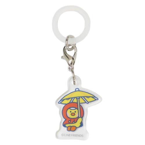 LINE FRIENDS minini レイングッズ めじるしチャーム サリニ キャラクター グッズ メール便可