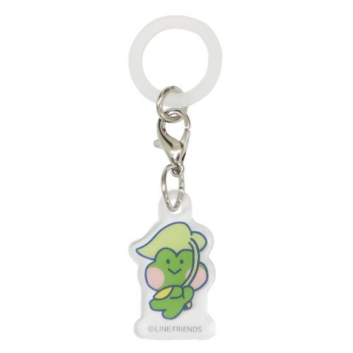 LINE FRIENDS minini レイングッズ めじるしチャーム レニニ キャラクター グッズ メール便可