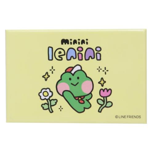 LINE FRIENDS minini 磁石 スクエアマグネット レニニ キャラクター グッズ メール便可