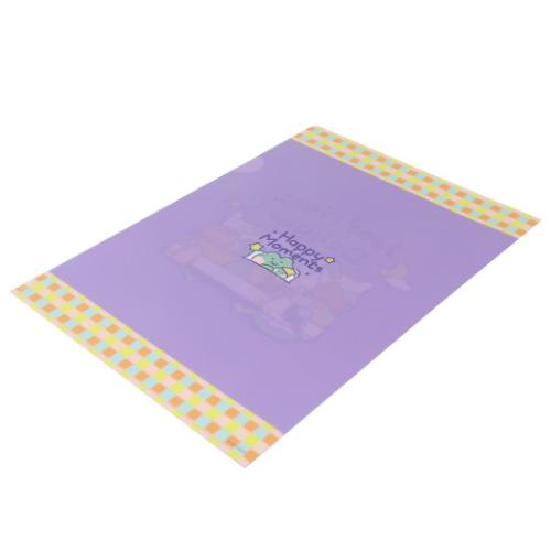 LINE FRIENDS minini クリアフォルダー シングルクリアファイル A4 B 新入学 キャラクター グッズ メール便可