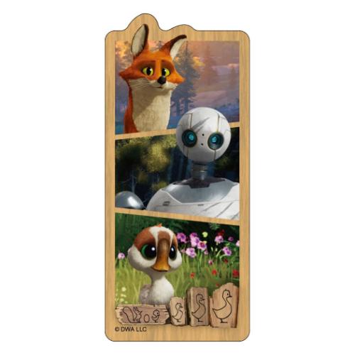 野生の島のロズ ダイカットシール ケース入りステッカーセット 5枚入り 映画キャラクター グッズ メール便可