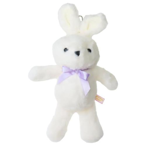 マスコット おリボンアニマルマスコットキーホルダーうさぎ アニマル ぬいぐるみキーホルダー グッズ