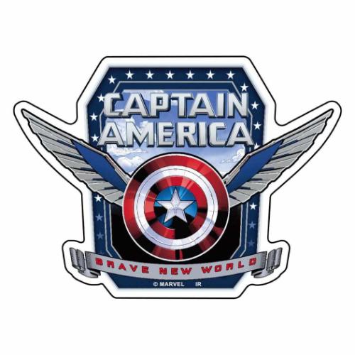 キャプテンアメリカ：ブレイブ ニュー ワールド ダイカットシール ステッカーセット 5枚入り MARVEL キャラクター グッズ メール便可