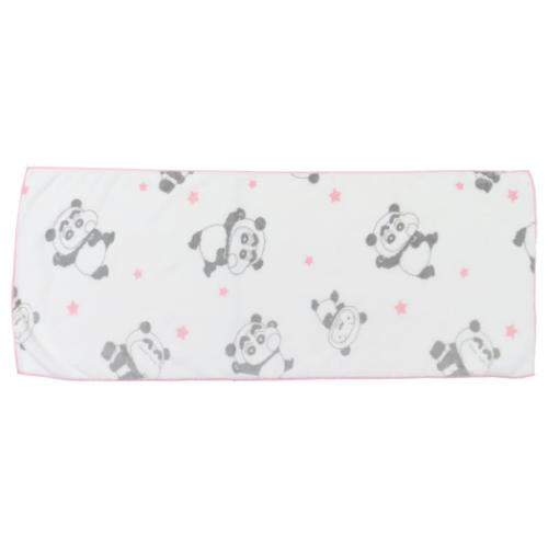 クレヨンしんちゃん 速乾フェイスタオル ファストドライフェイスタオル パンダコスプレしんちゃん＆シロ アニメキャラクター グッズ