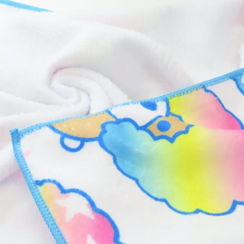 アフロ犬 速乾フェイスタオル ファストドライフェイスタオル サンエックス キャラクター グッズ メール便可