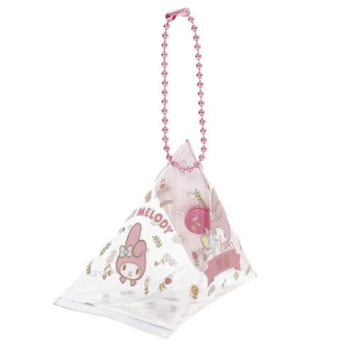 マイメロディ ミニポーチ 三角テトラ型ミニポーチ ベストフレンド サンリオ キャラクター グッズ