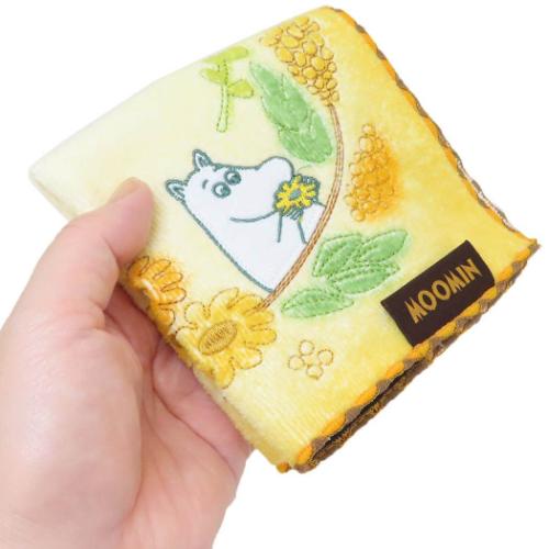 ムーミン ミニタオル シャーリングハンカチタオル オーガニックコットン スプリングリース 北欧 キャラクター グッズ メール便可