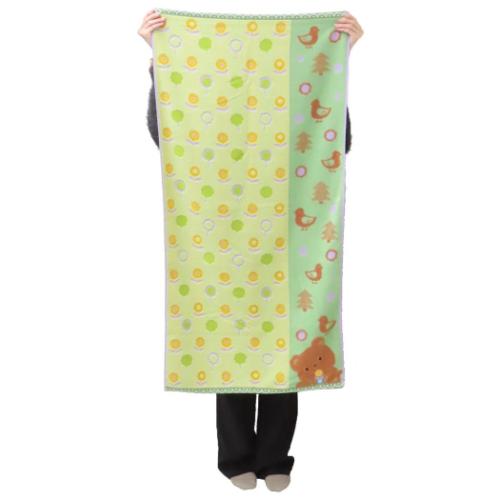 Fu re ru バスタオル ビッグタオル ホイップクリーム クマ アニマル かわいい グッズ