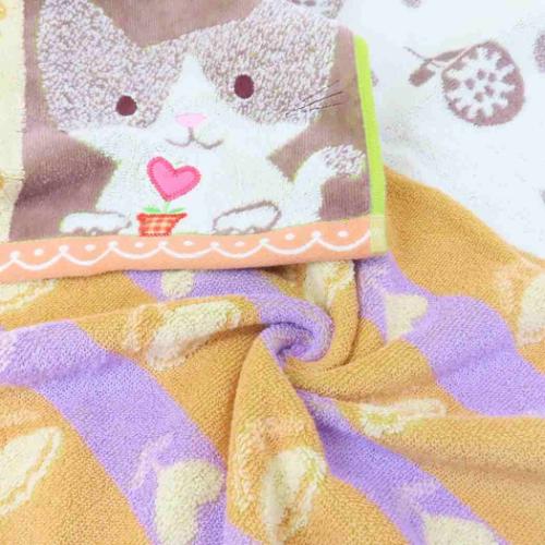 Fu re ru バスタオル ビッグタオル ホイップクリーム ネコ ねこ かわいい グッズ