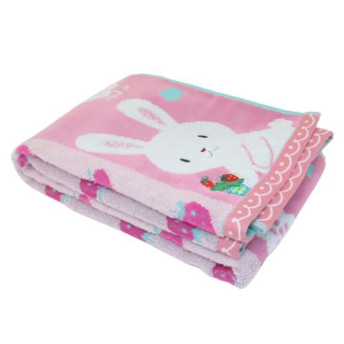 Fu re ru バスタオル ビッグタオル ホイップクリーム ウサギ アニマル かわいい グッズ