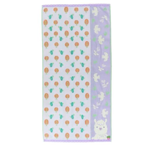 Fu re ru バスタオル ビッグタオル ホイップクリーム アルパカ アニマル かわいい グッズ