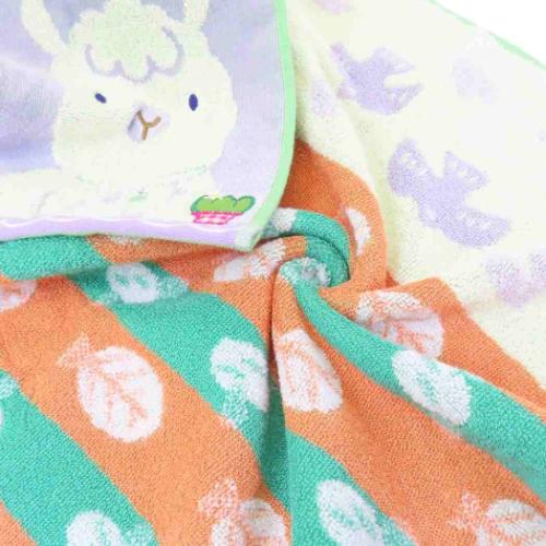 Fu re ru バスタオル ビッグタオル ホイップクリーム アルパカ アニマル かわいい グッズ