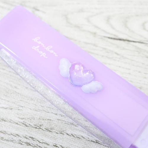 ボンボンドロップコスメ 手鏡＆くし スライドミラー＆コーム ハート かわいい グッズ メール便可