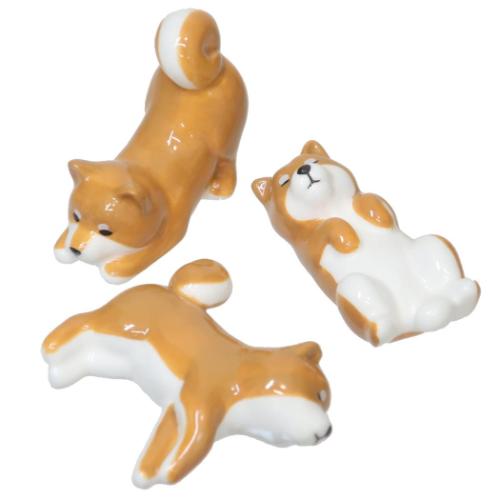 箸置き 柴犬の箸おきセット 3個セット いぬ おもしろ雑貨 グッズ