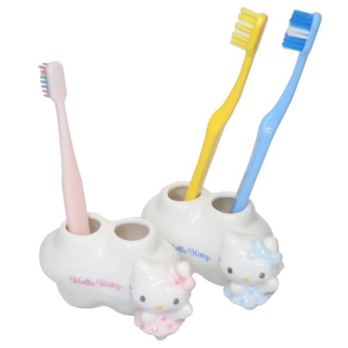 ハローキティ 洗面用具 ペア歯ブラシスタンド エンジェル サンリオ キャラクター グッズ
