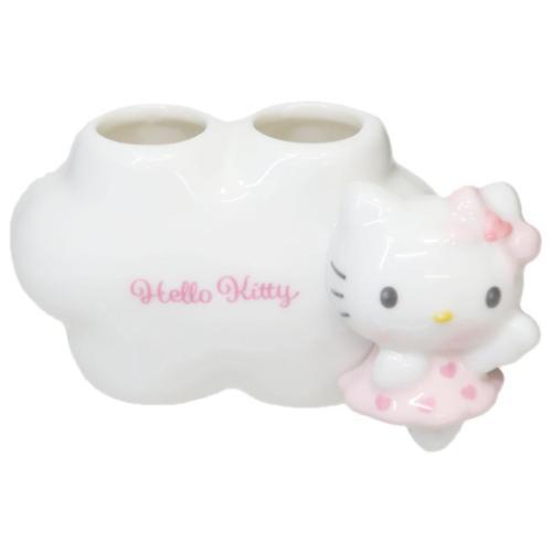 ハローキティ 洗面用具 ペア歯ブラシスタンド エンジェル サンリオ キャラクター グッズ