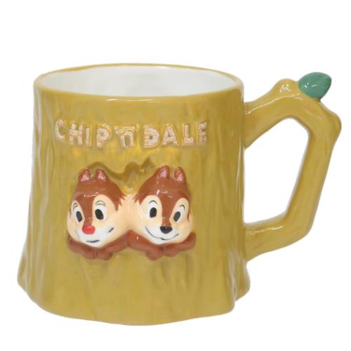 チップ＆デール マグカップ 切り株マグ ディズニー キャラクター グッズ