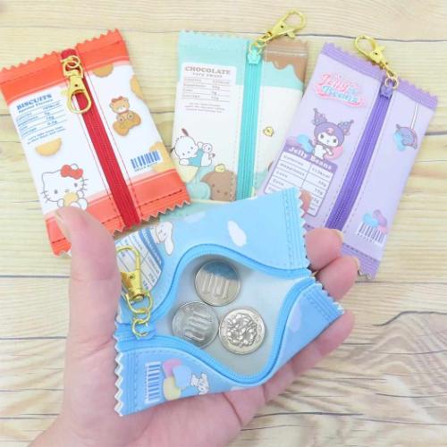 クロミ ミニポーチ おかしパッケージ風ポーチ ジェリービーンズ サンリオ キャラクター グッズ メール便可