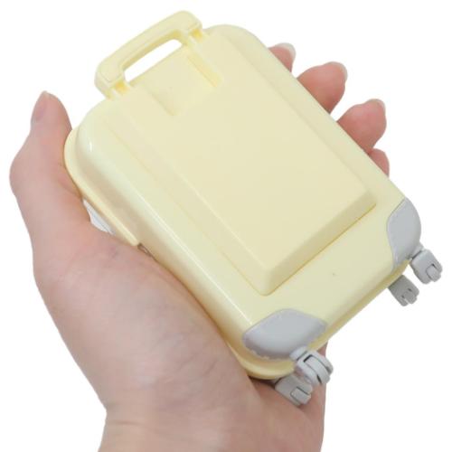 クレヨンしんちゃん 卓上収納 プチキャリーケース2 イエロー アニメキャラクター グッズ