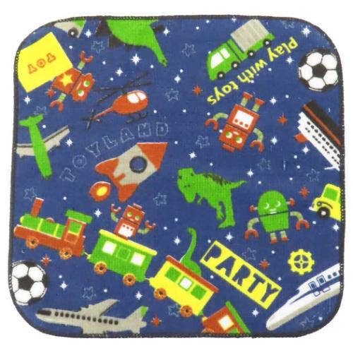 ミニタオル ハンカチタオル トイランド 男の子 グッズ メール便可