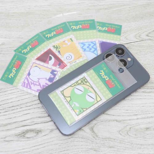 ケロロ軍曹 ステッカー キラキラシール ガルル中尉 キャラクター グッズ メール便可