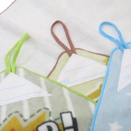 ループタオル ループ付きタオル 3枚組 コミックディノ 恐竜 かわいい グッズ メール便可